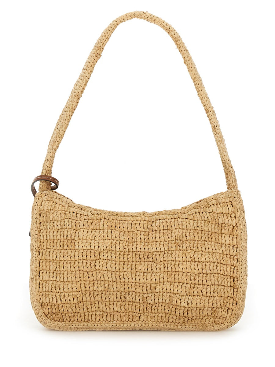 RAFFIA SHOULDER BAG