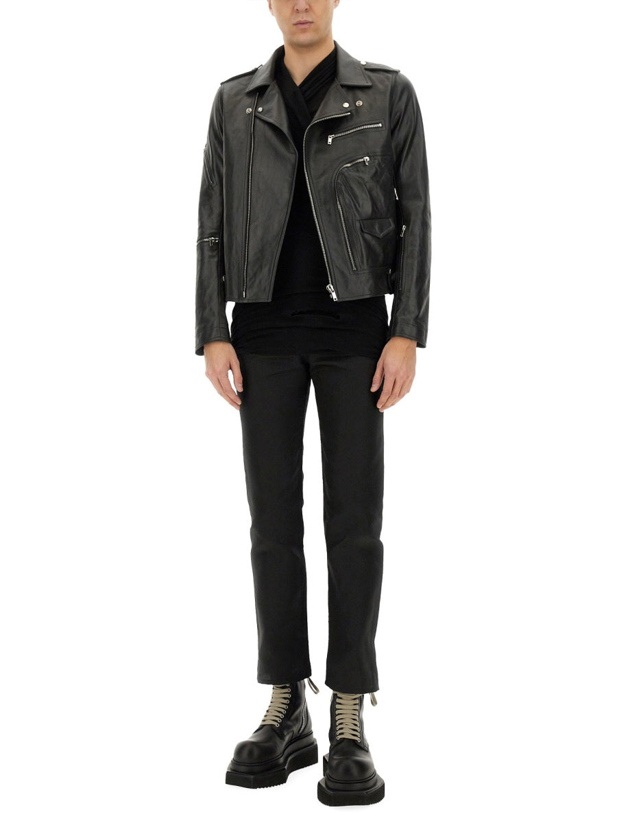 LEATHER BAUHAUS JACKET