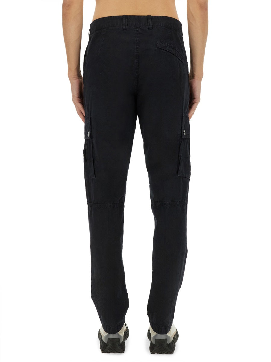 COTTON CANVAS CARGO PANTS