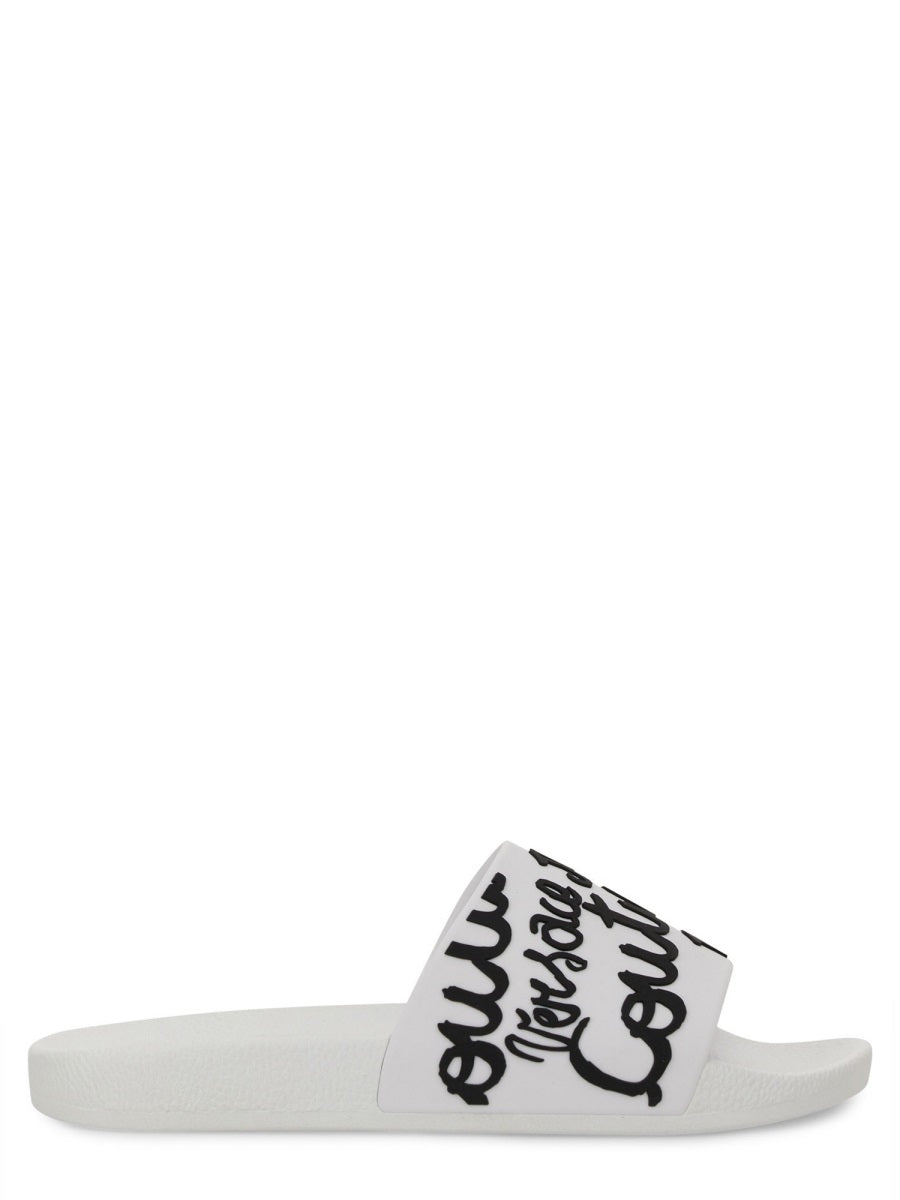 SLIDE SANDAL WITH LOGO