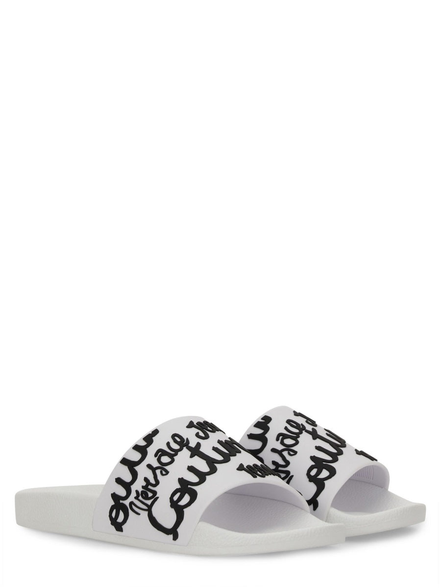 SLIDE SANDAL WITH LOGO