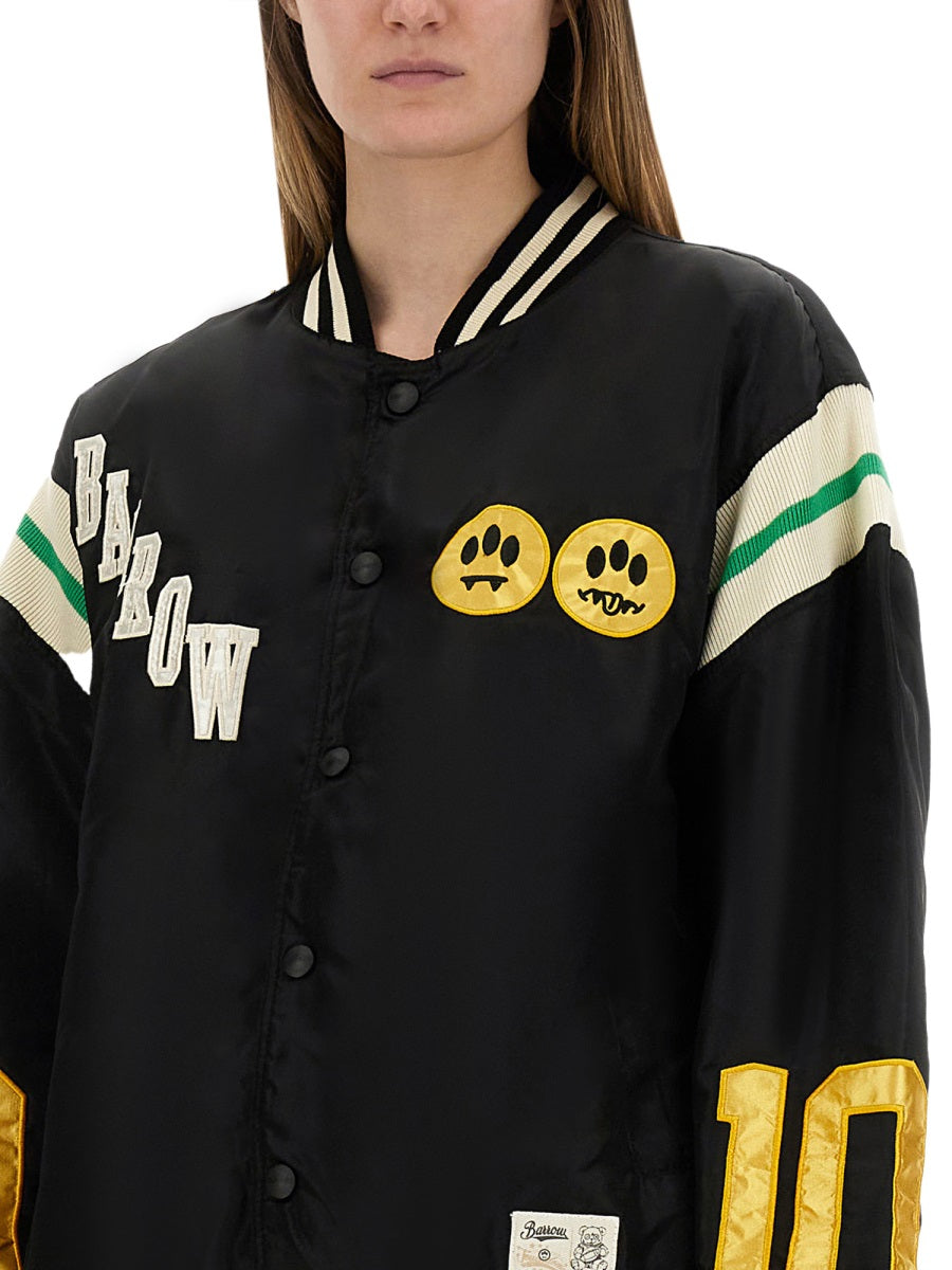 SATIN BOMBER JACKET