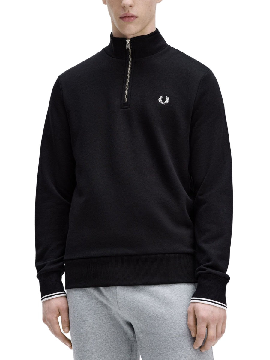 HALF-ZIP SWEATSHIRT