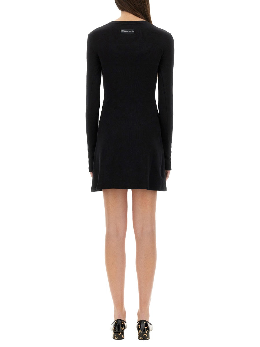 MINI DRESS WITH "MOON" LOGO
