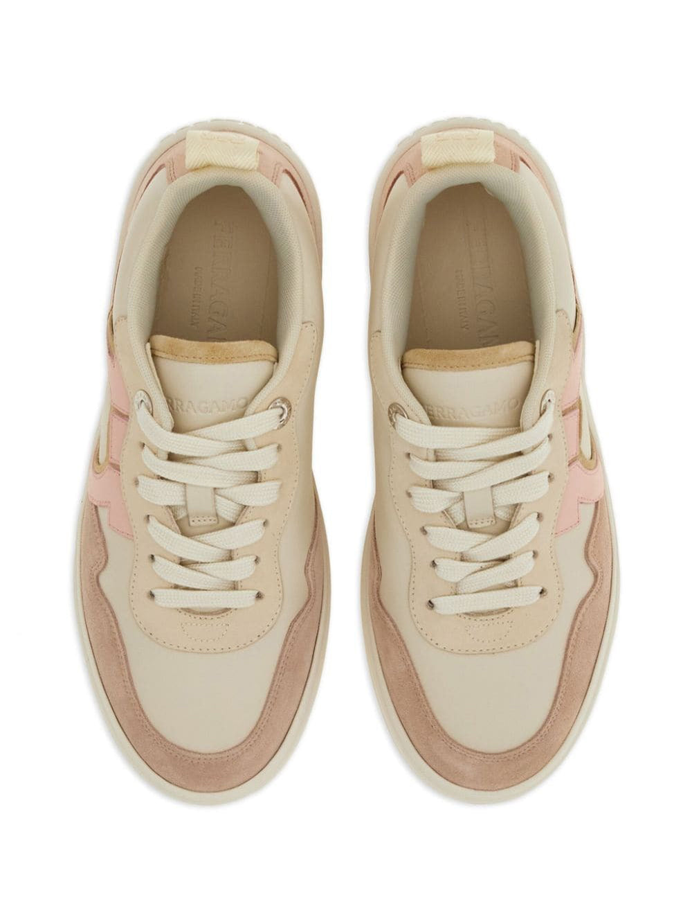 SNEAKERS GANCINI IN PELLE E CAMOSCIO