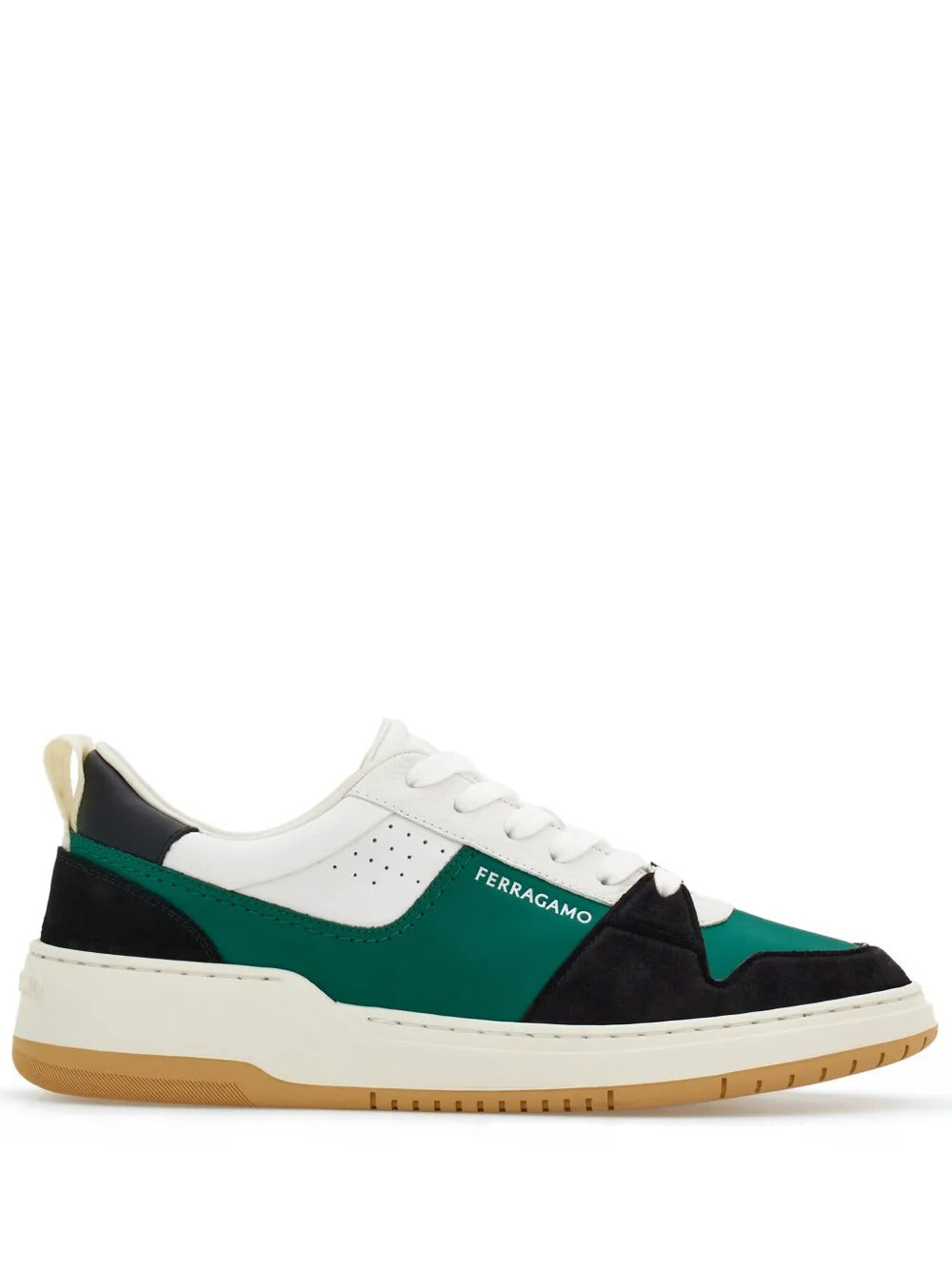 DENNIS SUEDE PANELLED SNEAKERS