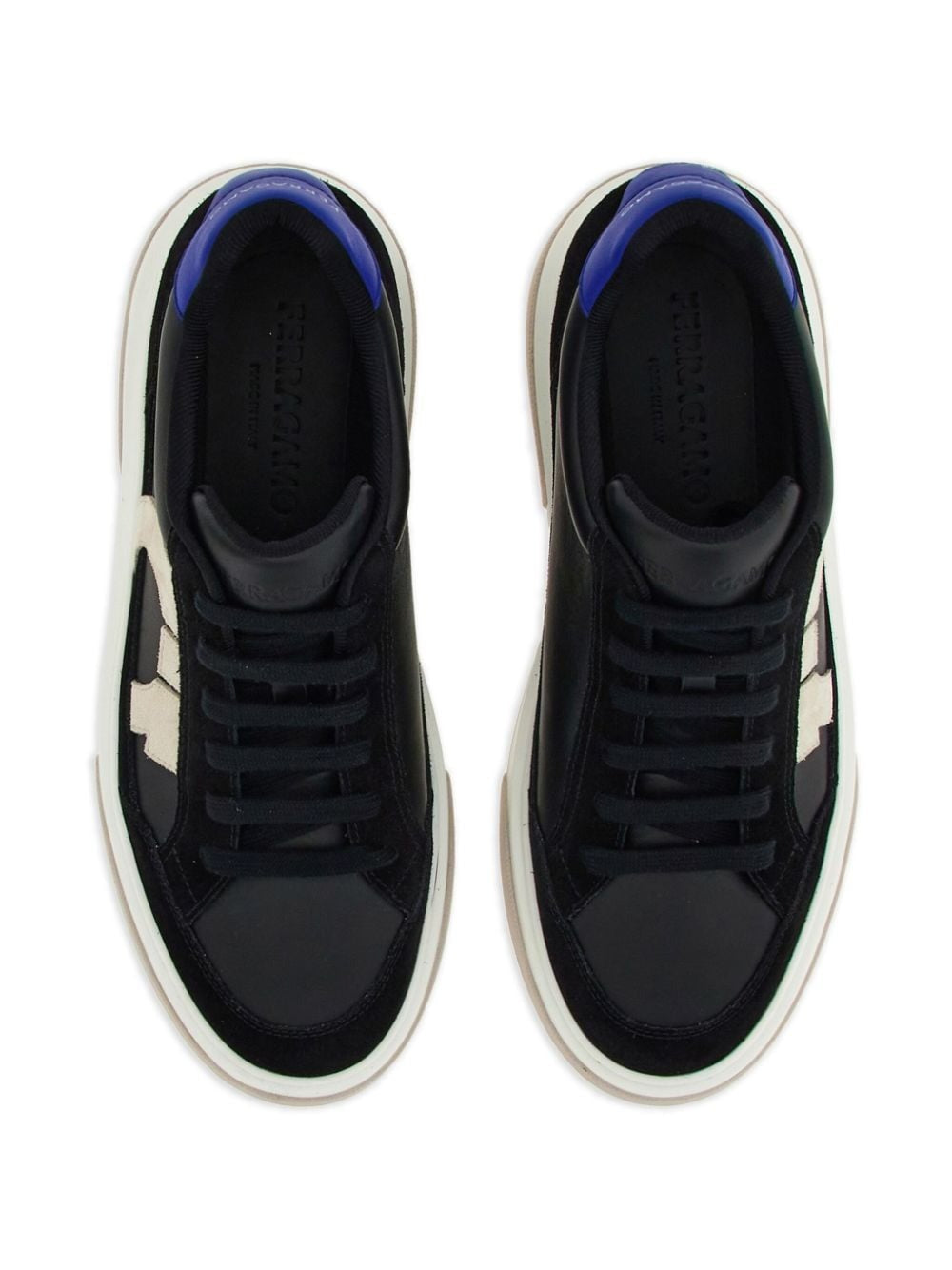LOW TOP SNEAKERS WITH GANCINI OUTLINE