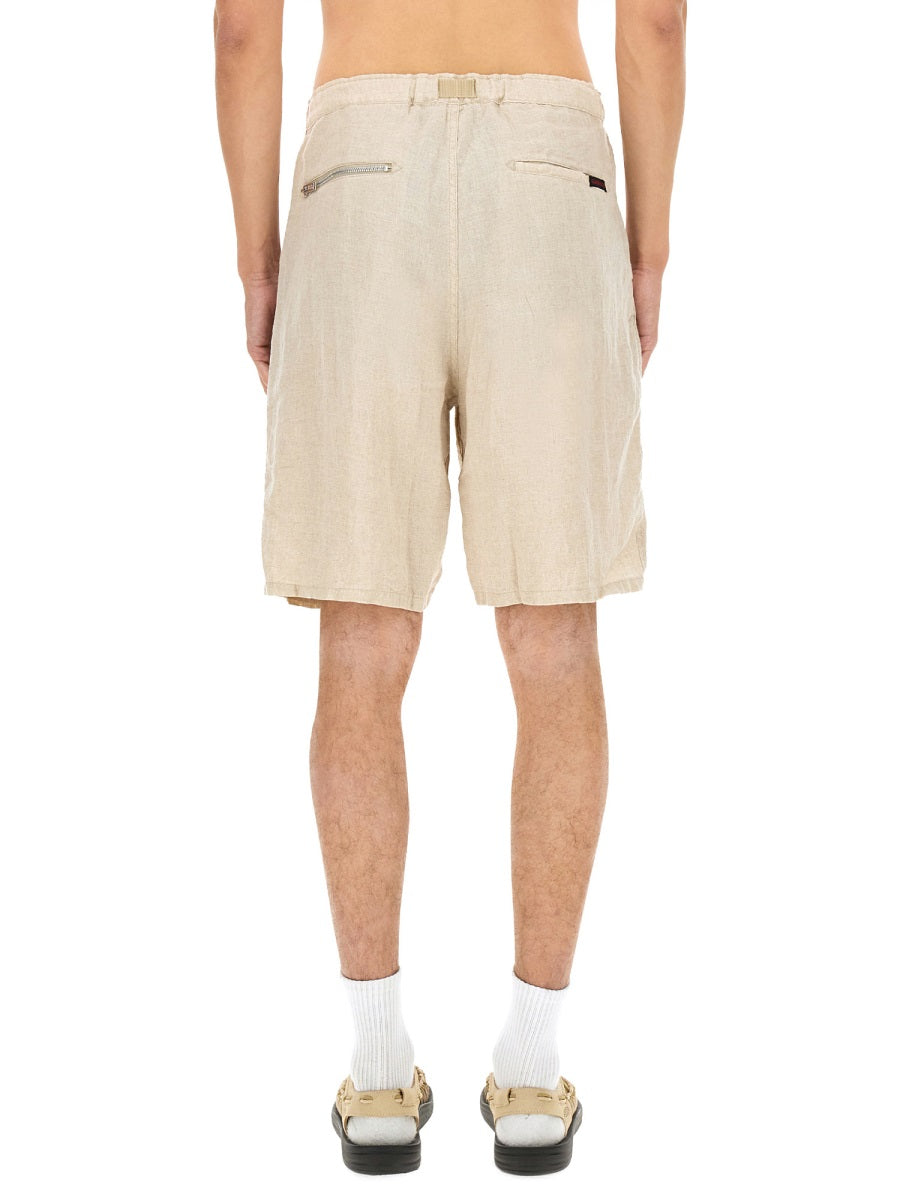 LINEN SHORTS