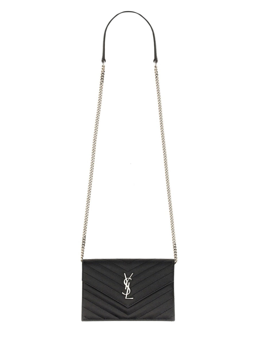 "ENVELOPE CASSANDRE" WALLET WITH CHAIN
