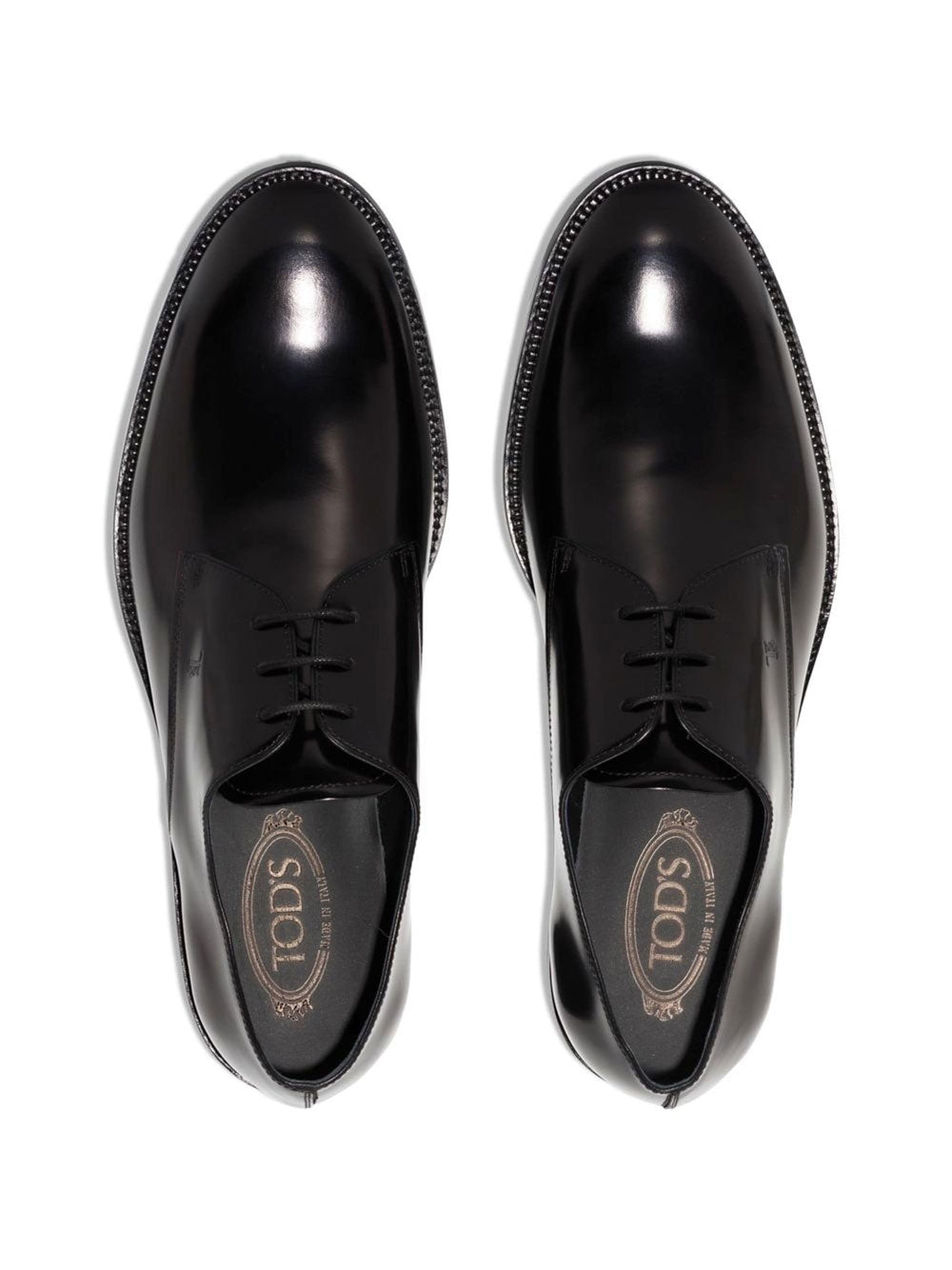 DERBY IN PELLE LUCIDA