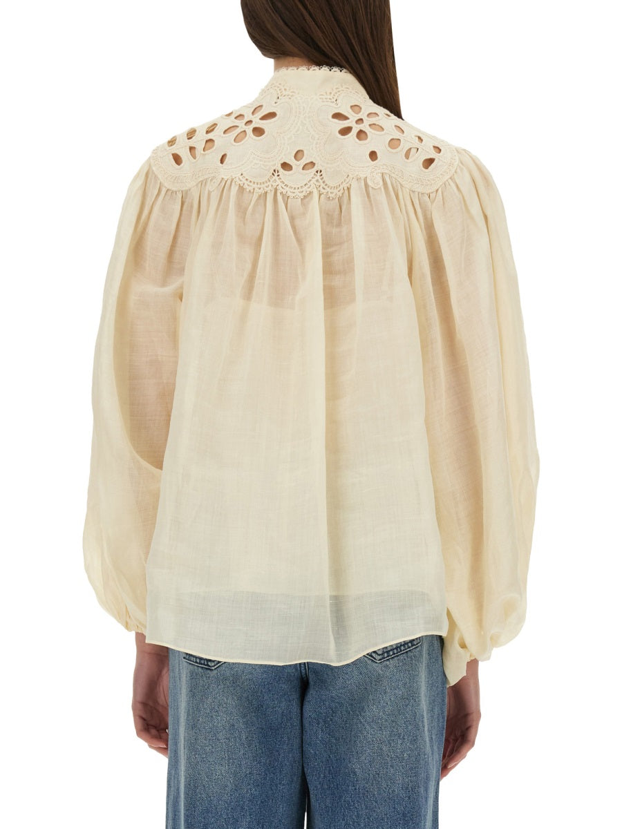 EMBROIDERED BLOUSE "COCO"