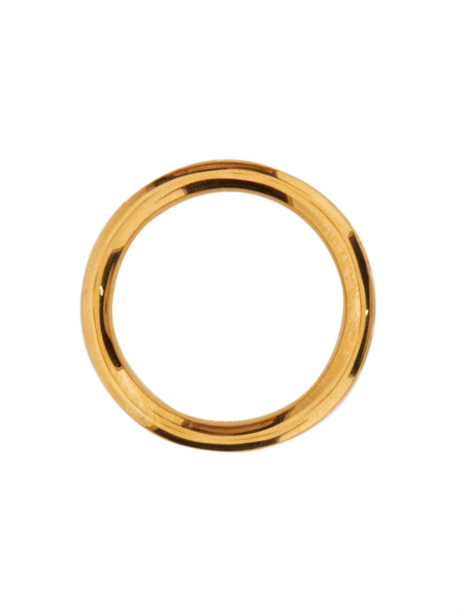 ANELLO CON CHIAVE GRECA INCISA