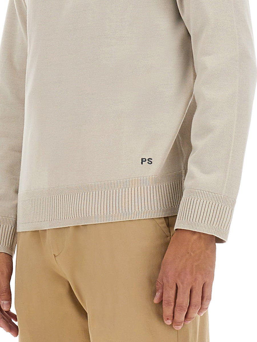 SHIRT WITH EMBROIDERED LOGO