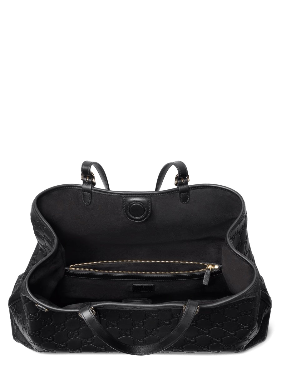 LARGE "GG EMBLEM" SHOPPING BAG