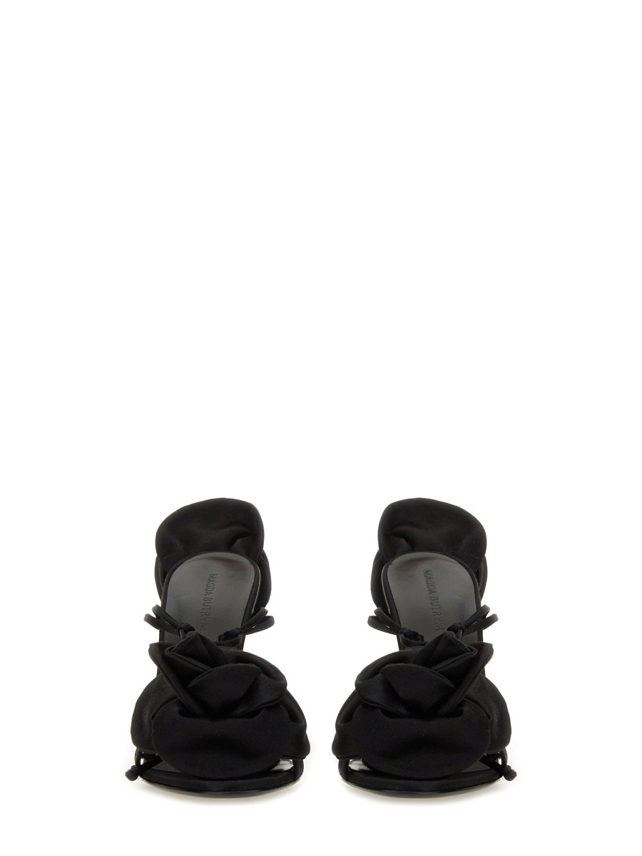SATIN SANDAL