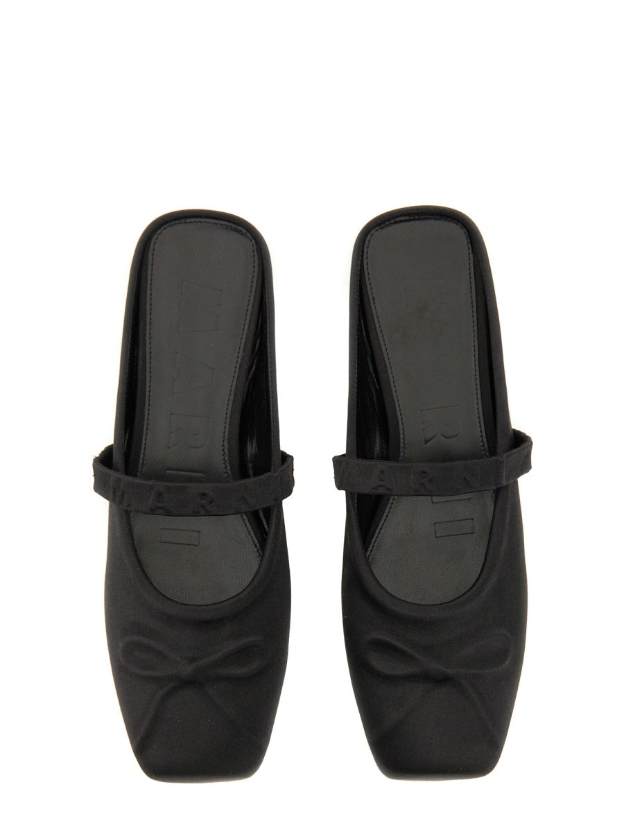 BALLERINA SABOT "LITTLE BOW