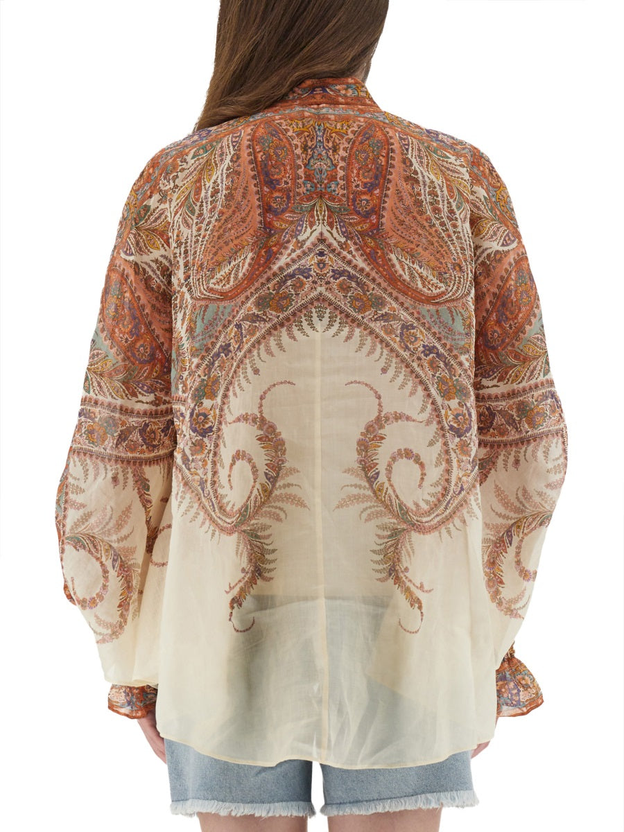 "RHIANNON" BLOUSE WITH BOW