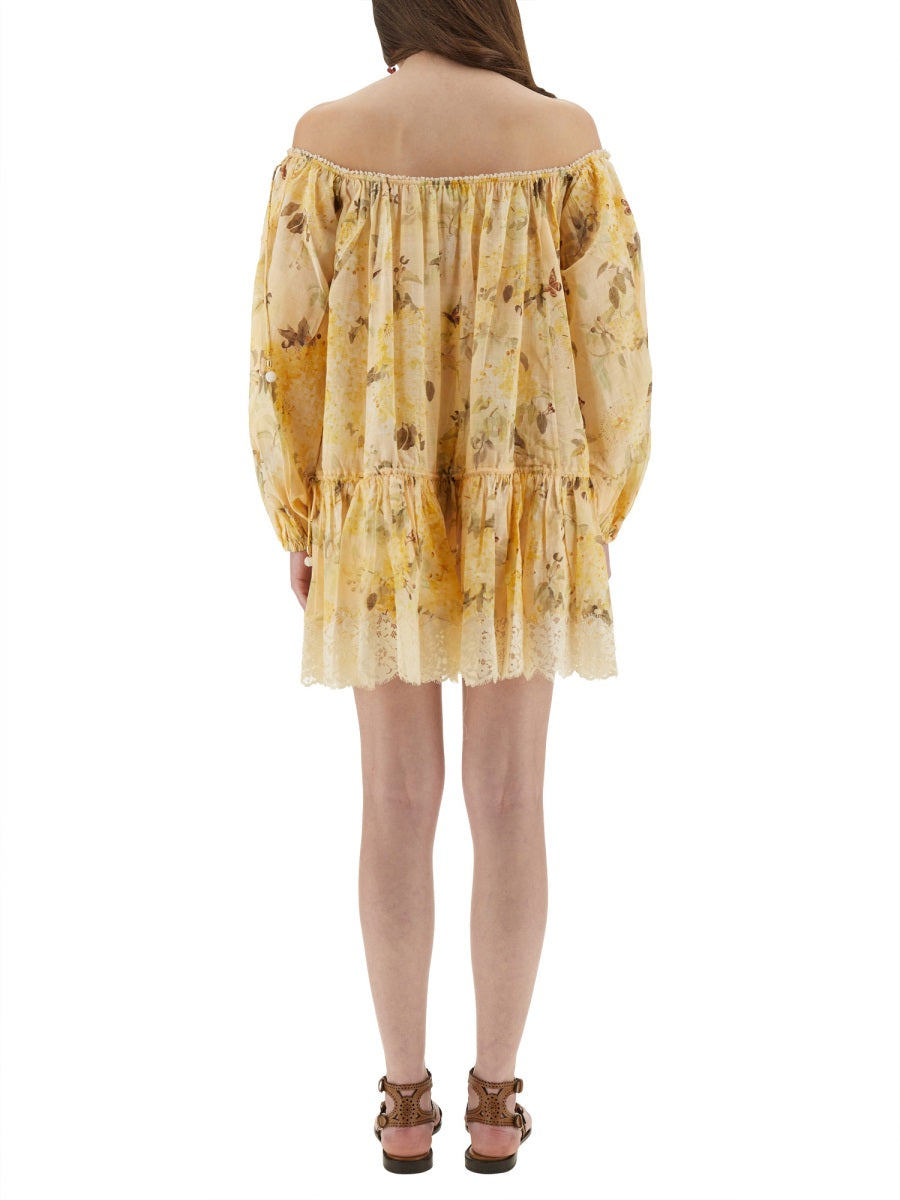 "CASCADIAN" SHORT DRESS