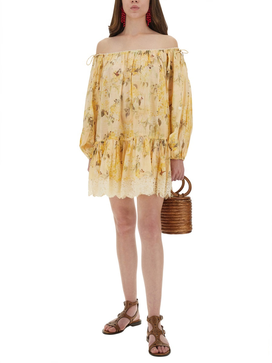 "CASCADIAN" SHORT DRESS