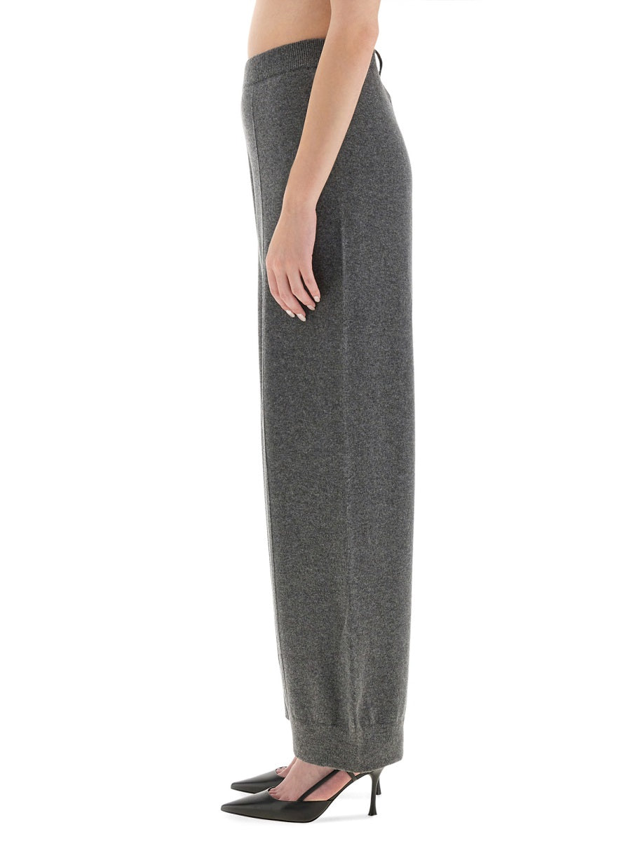 WOOL, SILK AND CASHMERE PANTS