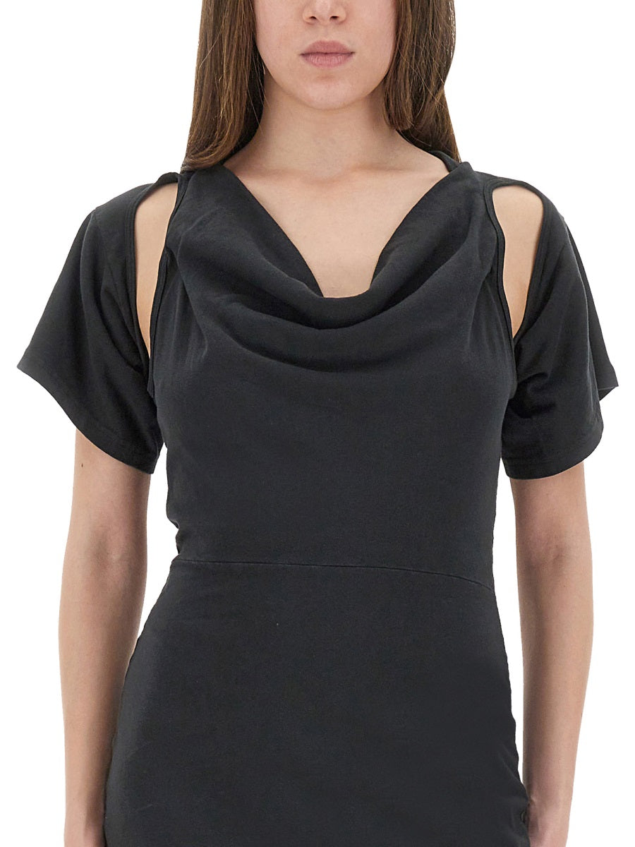 "DECONSTRUCTED" SHORT DRESS
