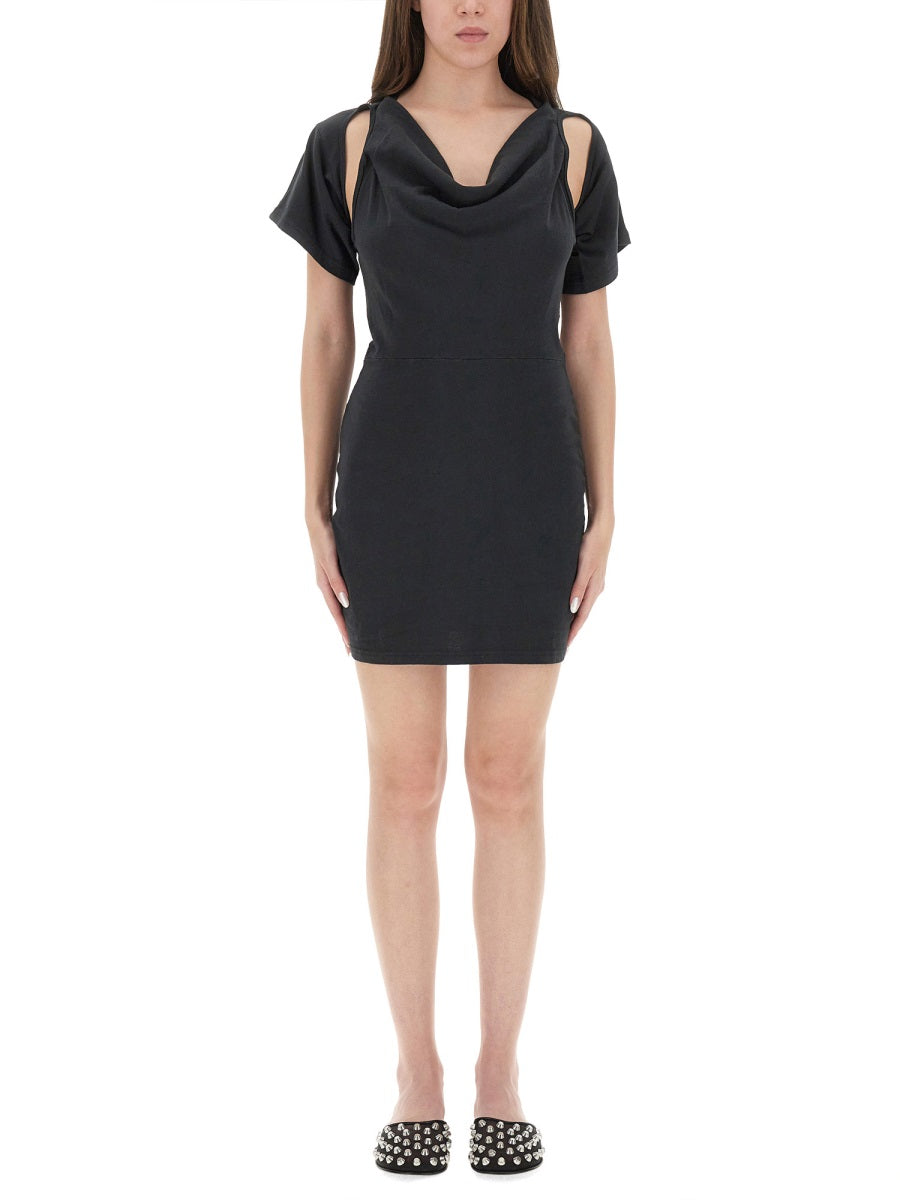 "DECONSTRUCTED" SHORT DRESS