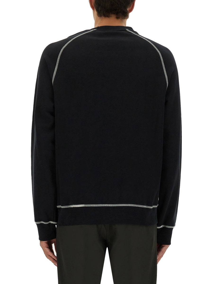 SWEATSHIRT WITH EMBROIDERY PS HAPPY