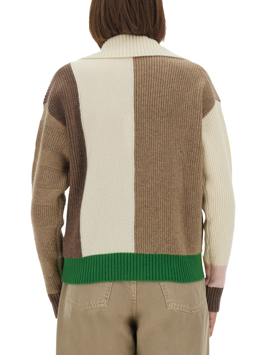 PATCHWORK CARDIGAN
