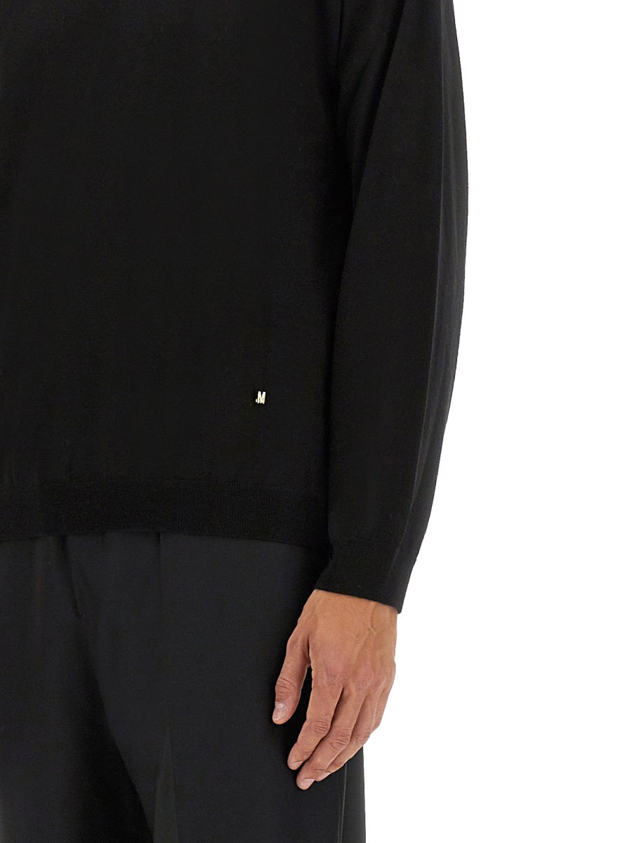 WOOL AND SILK PULLOVER