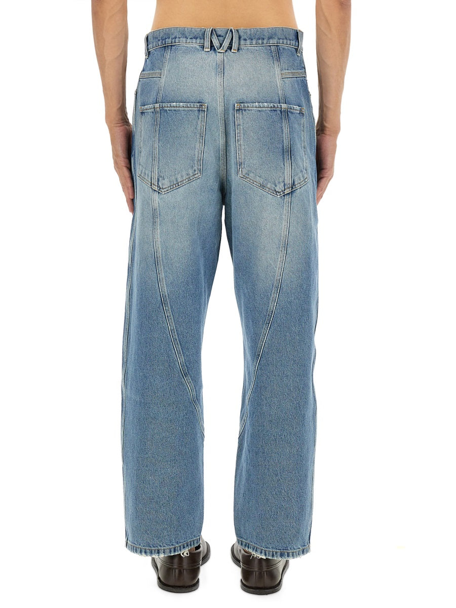 COTTON DENIM JEANS