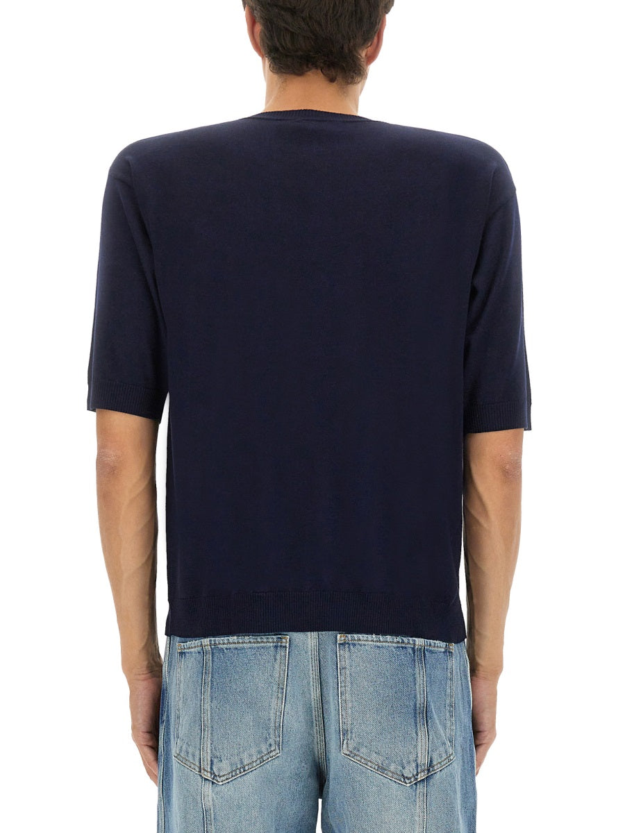 WOOL AND SILK SWEATER