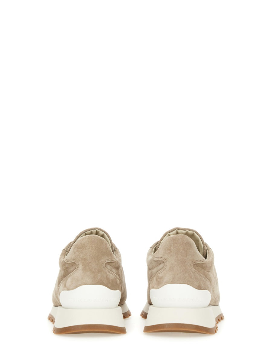 SUEDE RUNNING SNEAKER
