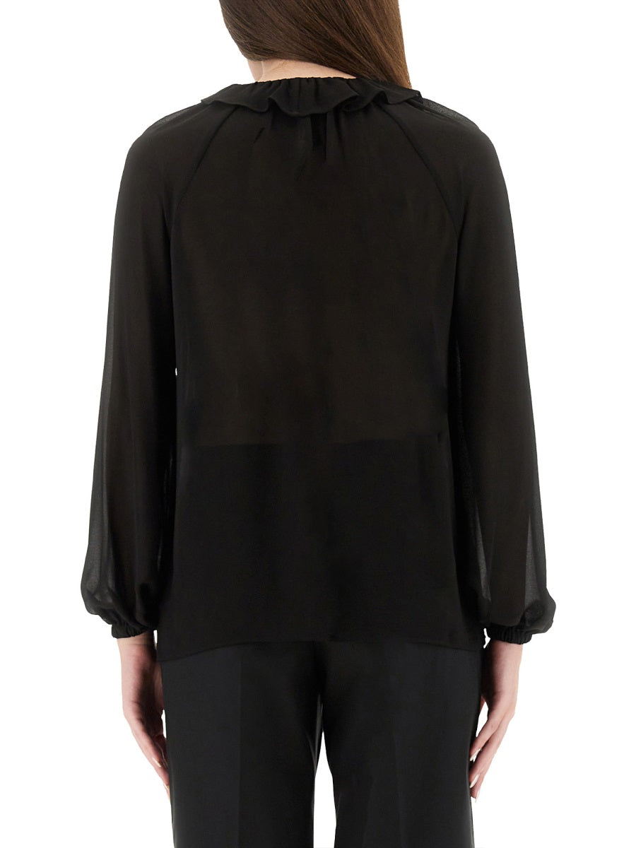 RUFFLE BLOUSE