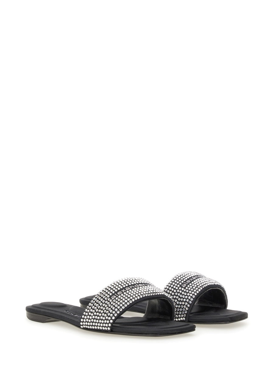 SATIN SANDAL