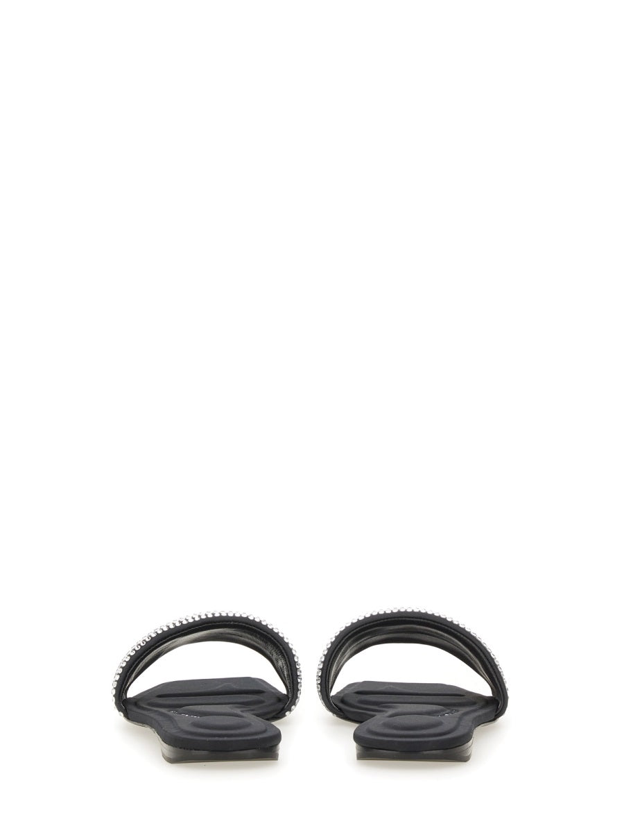 SATIN SANDAL
