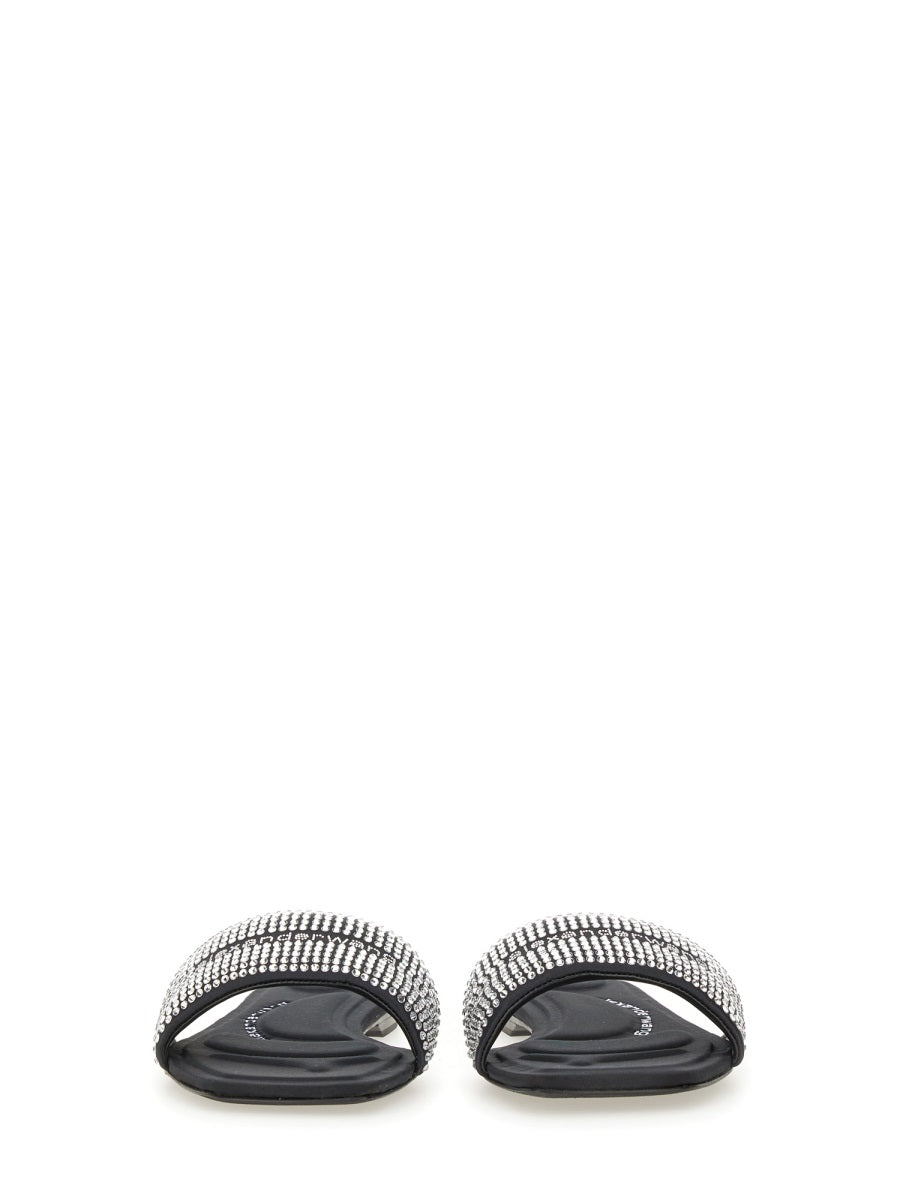 SATIN SANDAL