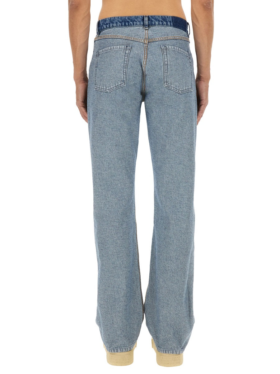 STRAIGHT LEG JEANS