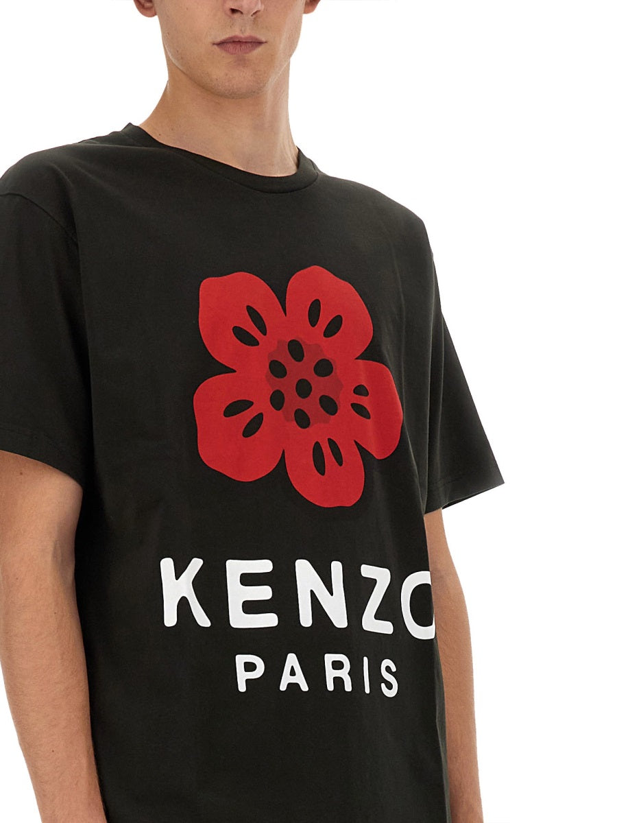 BOKE FLOWER PRINT T-SHIRT