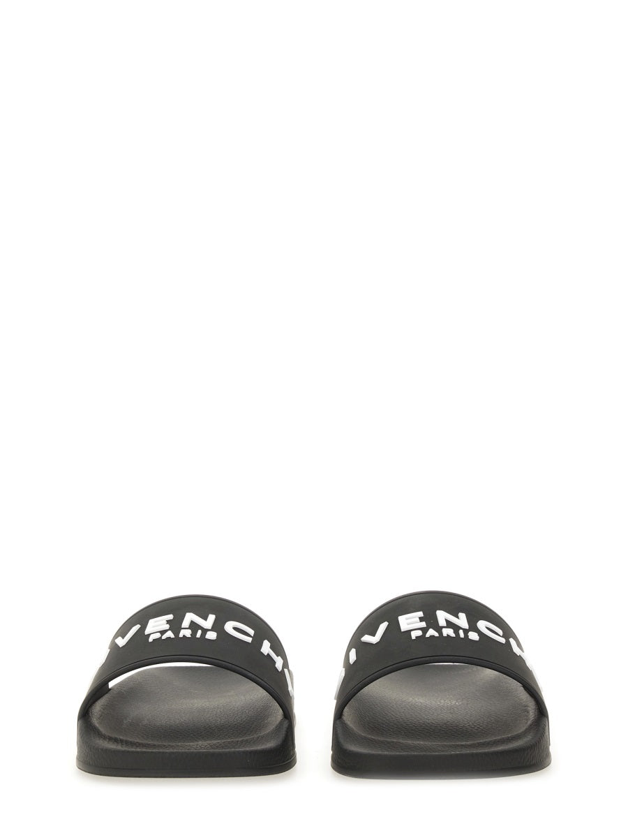SLIDE SANDAL WITH LOGO