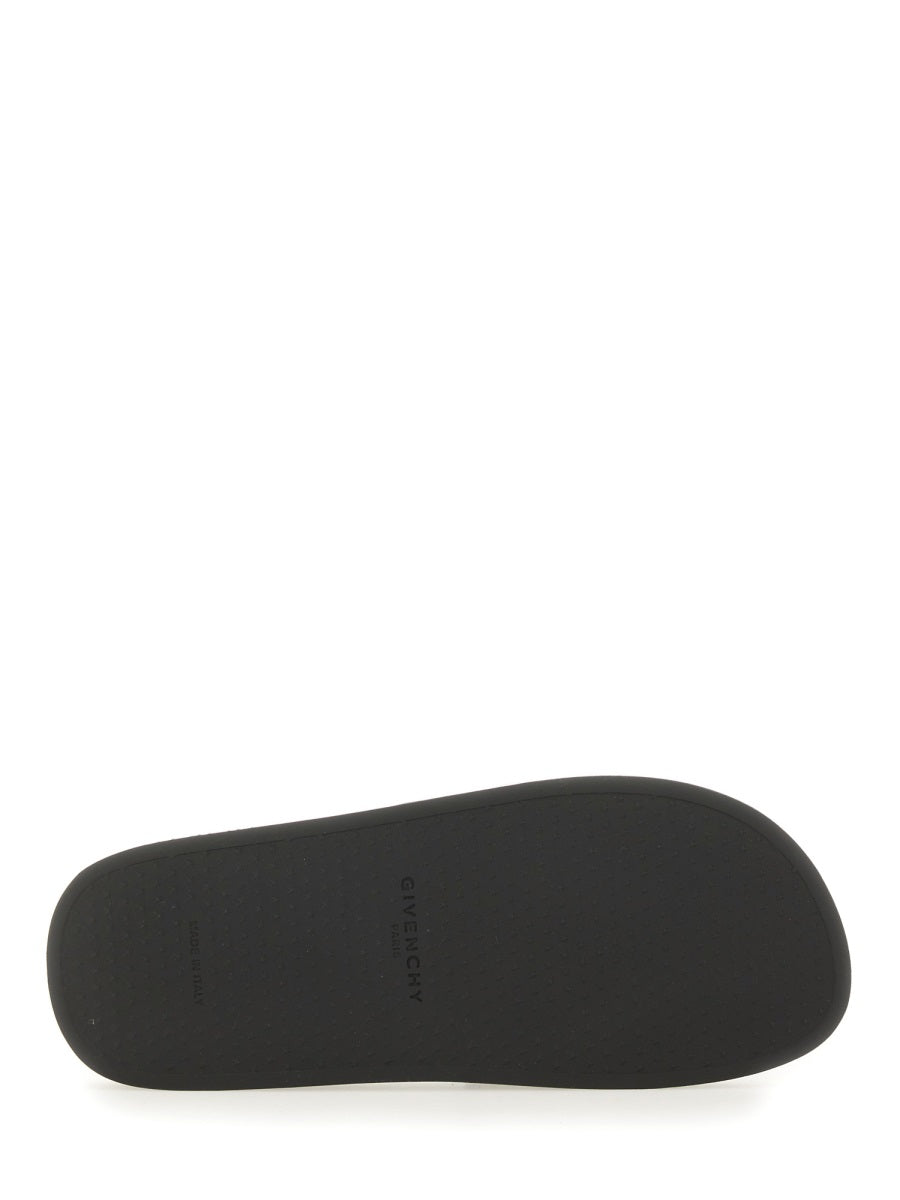 SLIDE SANDAL WITH LOGO
