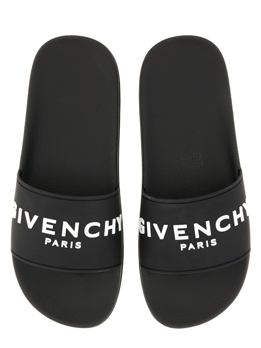 SLIDE SANDAL WITH LOGO