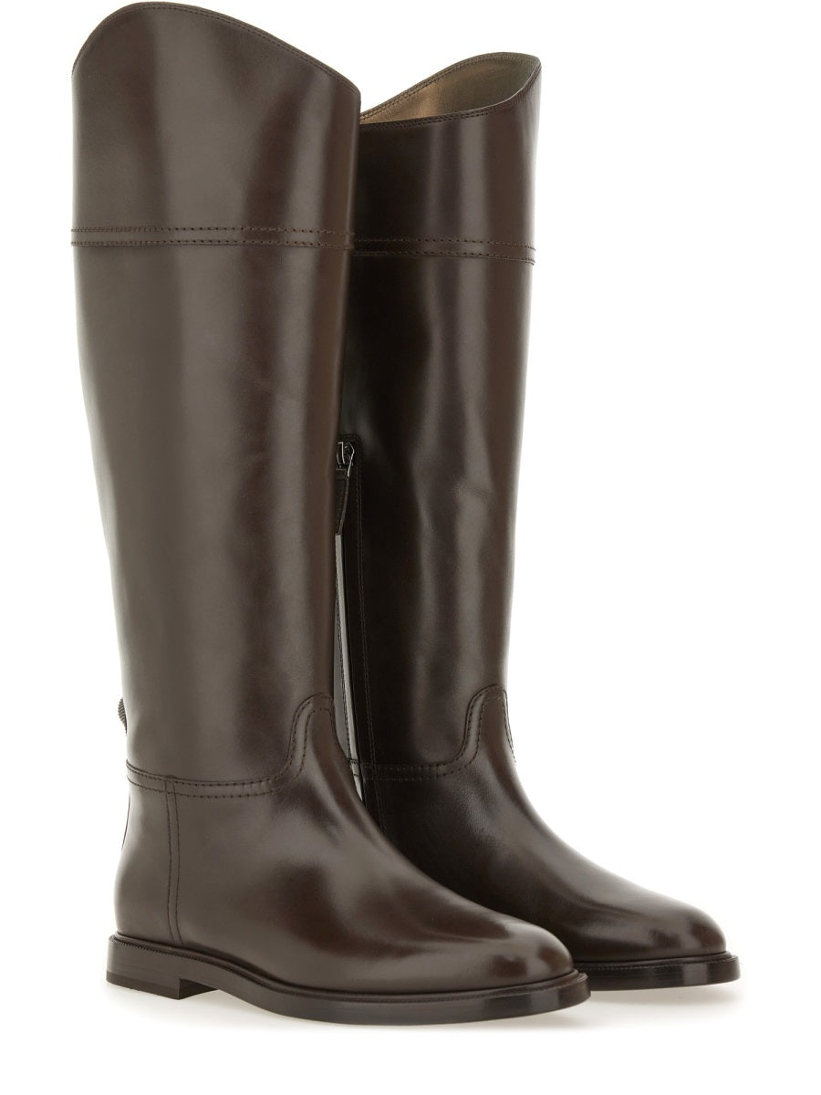 LEATHER BOOT