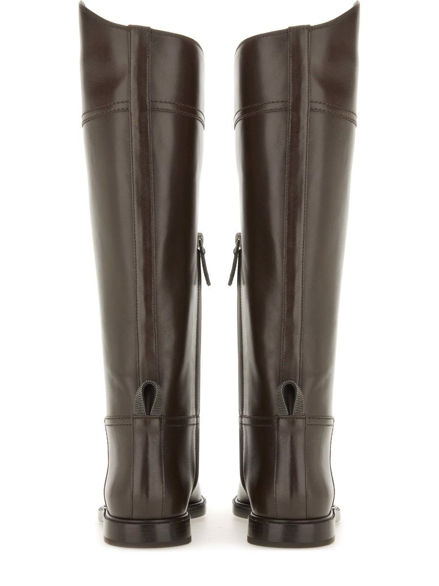 LEATHER BOOT