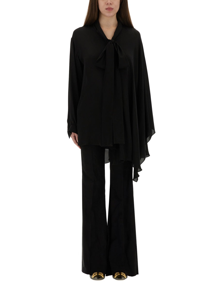 BLOUSE WITH SCARF