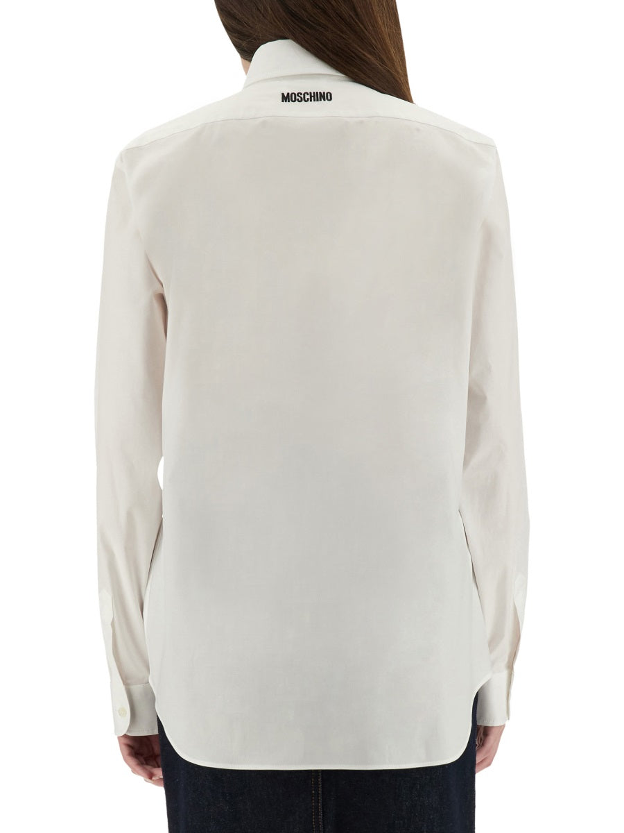 SHIRT WITH "GOOSE" EMBROIDERY