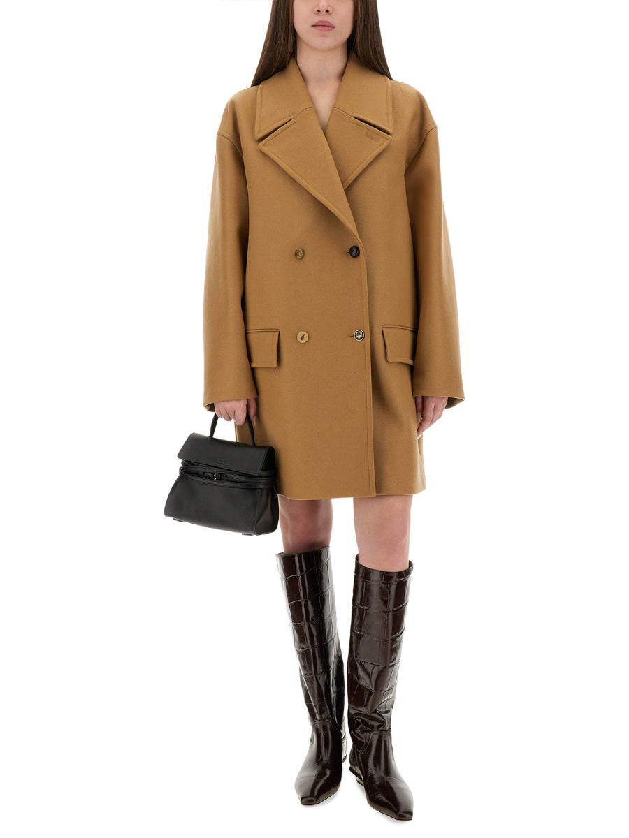 DOUBLE-BREASTED COAT