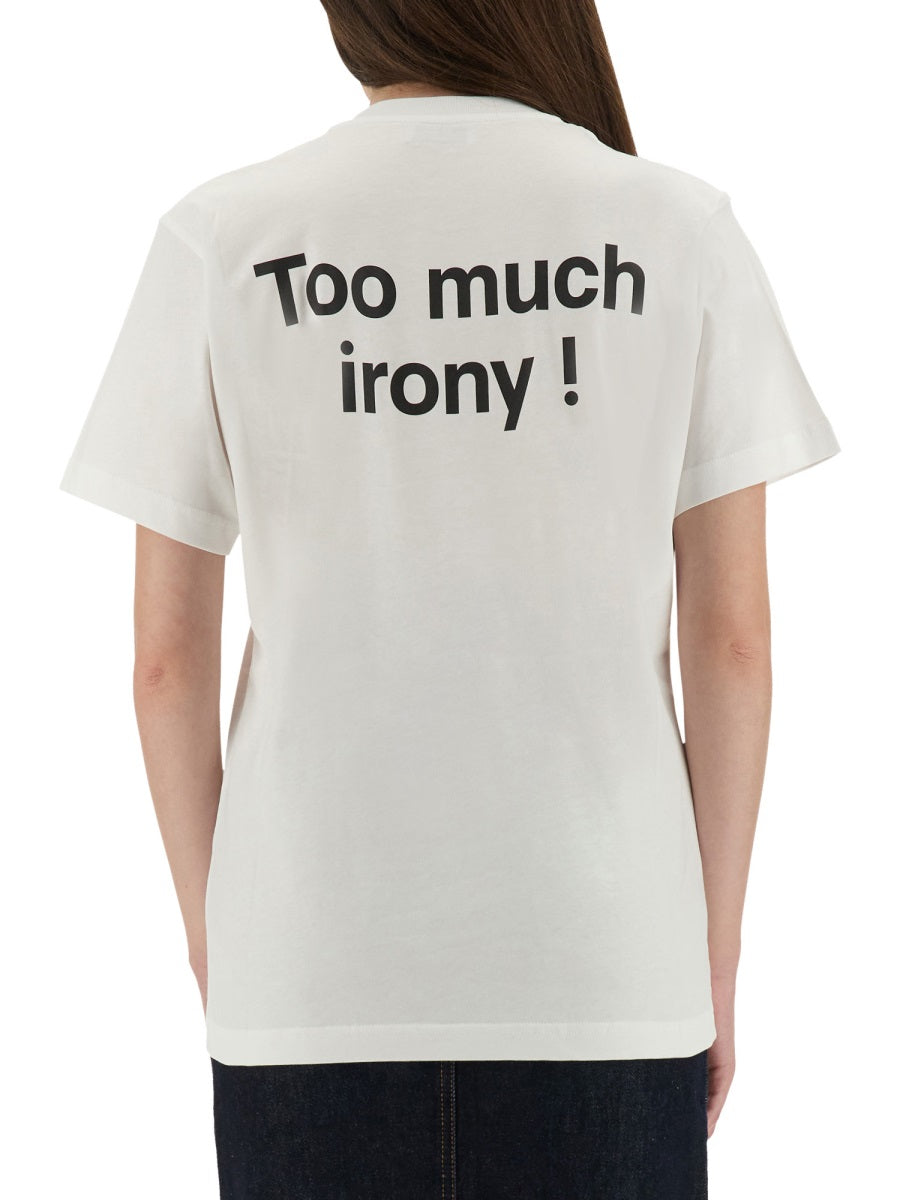 T-SHIRT "TOO MUCH IRONY!"