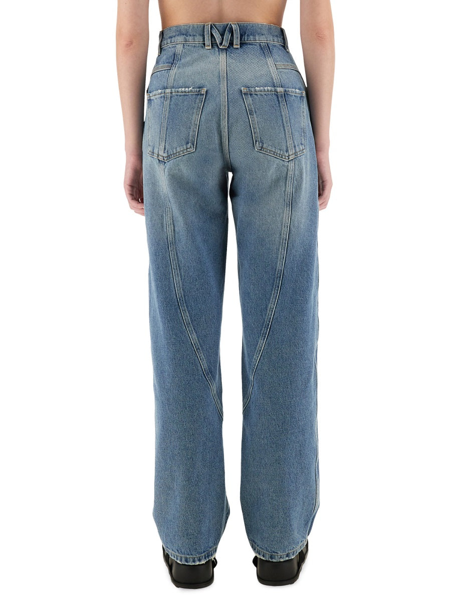 "WIDE LEG" JEANS