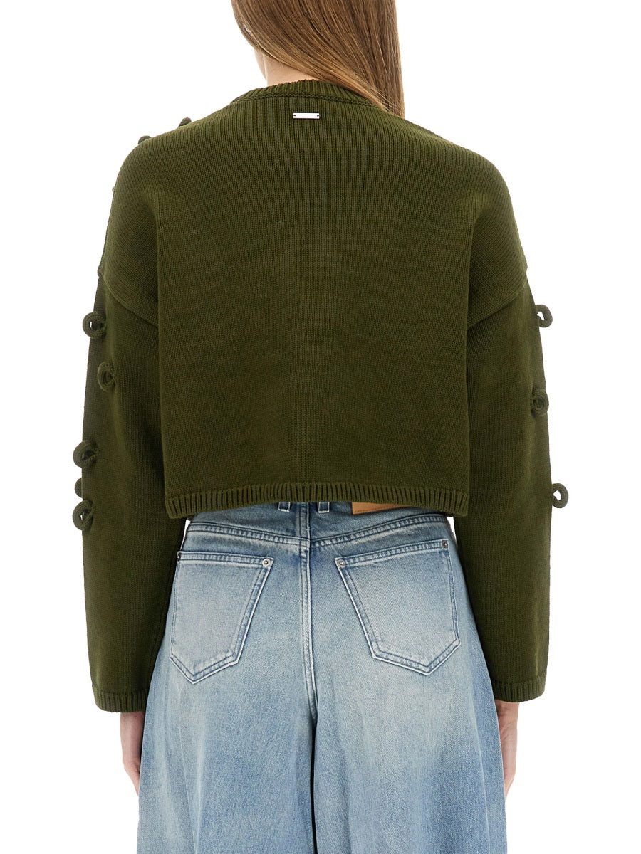 LOOP CROPPED JERSEY