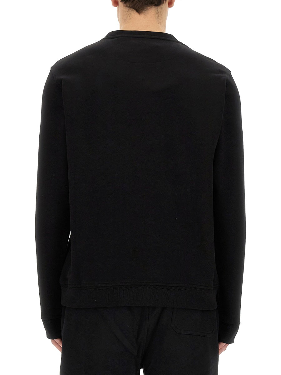 SWEATSHIRT WITH LOGO PATCH